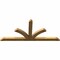 Ekena Millwork Richland Rough Sawn Timber Gable Bracket, Western Red Cedar, 108"W x 49"H x 4"D x 6"F, 11/12 Pitch GBW108X49X0406RIC00RWR - alternate 3